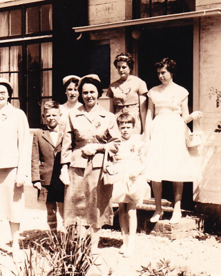 Familiefoto uit circa 1961